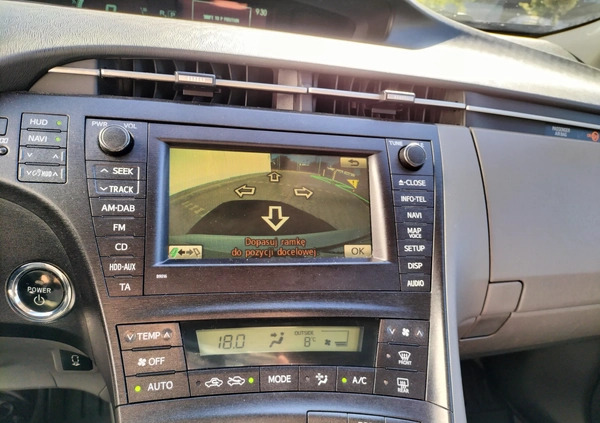 Toyota Prius cena 38000 przebieg: 256500, rok produkcji 2010 z Bydgoszcz małe 326